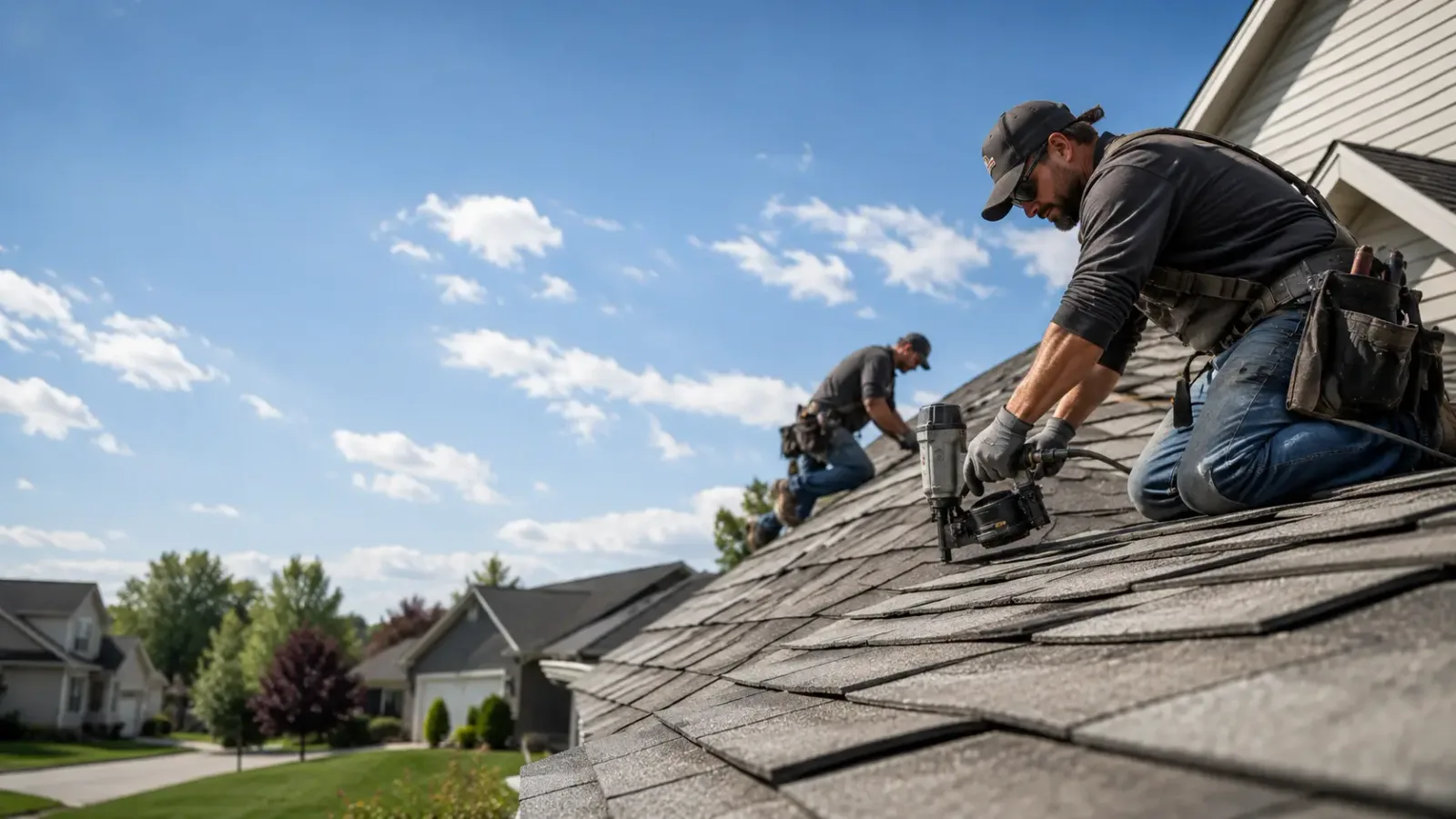 Storm Damage Roof Repair in Ashley, IL near me